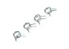 Dubro DB677 Fuel Line Clips for Standard 3/32 (2.3mm ID) Tubing  (4 Pcs)