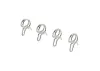 Dubro DB678 Fuel Line Clips for Large 1:8 Inch ID Tubing (4 Pcs)	