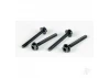 Dubro 1/4-20 x 3in Nylon Wing Bolts (4 pcs per package)