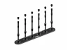 Hudy Carbon Tire Stand 6X Hard Case - 1:12 Pan Car And 1:12 GT