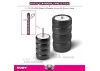 Hudy Carbon Tire Stick 1:10 On-Road And Off-Road Wheels With 5mm Mounting Hole (4)