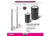 Hudy Carbon Tire Stick 1:10 On-Road And Off-Road Wheels With 4mm Mounting Hole (4)