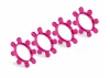 Hudy 1:8 Off-Road Tire Mounting Band - Octopus - Purple (4)