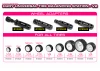 Hudy Wheel Adapter For 1:8 Off-Road Cars, Truggy + Rally Game