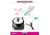 Hudy Glue Tip Needle 0.8mm - Straight (10)