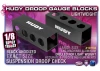 Hudy Chassis Droop Gauge Support Blocks (30mm) For 1:8 Off Road LW (2)
