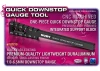 Hudy Quick Downstop Gauge - 1.0 - 6.5mm