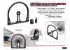 Hudy Professional 1:10 TC Wheel Arch Marker Wheel Adapter And Nut