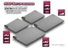 Hudy Flat Set Up Board 1:10 + 1:12 On-Road - Lightweight - Silver Grey