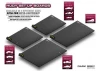 Hudy Flat Set Up Board For 1:10 Off-Road - Lightweight - Dark Grey