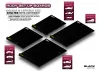 Hudy Flat Set Up Board For 1:8 Off-Road + GT - Black