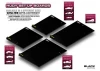 Hudy Flat Set Up Board For 1:10 Off-Road - Lightweight - Black
