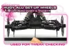 Hudy Alloy Set Up Wheels for 1:8 Off Road