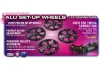 Hudy Alloy Set Up Wheels for 1:10 Rubber Tyres (4)