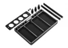 Hudy Aluminium Tray For 1:8 Off-Road Diff + Shocks