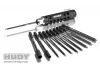 Hudy Limited Edition - Universal Handle For Electric Screwdriver Power Tool Tips