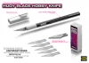 Hudy Blade Hobby Knife With Aluminium Handle