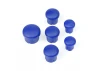 Hudy Plastic Cap For Handle ( Set - 3+2+1) Blue
