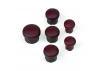 Hudy Plastic Cap For Handle ( Set - 3+2+1) Purple