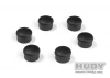 Hudy Cap For 22mm Handle - Black (6)