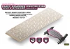Hudy Chassis Protector Vinyl Sticker 360X125mm