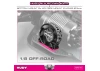 Hudy Aluminium RC Fan 40mm - Bottom/Side Mount 2 Hole
