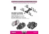 HUDY Aluminium DUAL MOTOR FAN MOUNT Dia 42mm (230mm / 240mm)