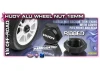 Hudy Aluminium Wheel Nut With Cover - Ribbed (2)