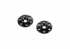 Hudy Aluminium Rear Wing Shim - Black (2)