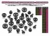 Hudy Aluminium Ultra-Light Pinion Gear - Hard Coated - 43T / 64DP
