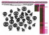 Hudy Aluminium Ultra-Light Pinion Gear - Hard Coated - 58T / 64DP