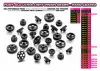 Hudy Aluminium Ultra-Light Pinion Gear - Hard Coated - 60T / 64DP