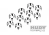 Hudy Aluminium Countersunk Shim (10)