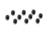 Hudy Aluminium Nut M3 - Black (10)