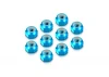 Hudy Aluminium Nut M4 - Blue (10)