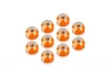 Hudy Aluminium Nut M4 - Orange (10)