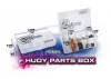 Hudy Hardware Parts Box - 8 Compartments