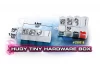 Hudy Tiny Hardware Parts Box - 4 Compartments
