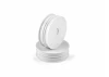 Hudy 1:10 Off-Road Wheel - 2WD Front Narrow White (2)