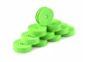 Hudy 1:10 Off-Road Wheel - 2WD Front Narrow Green (10)