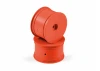 Hudy 1:10 Off-Road Wheel - 2WD/4WD Rear Orange (2)