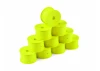 Hudy 1:10 Off-Road Wheel - 2WD/4WD Rear Yellow (10)
