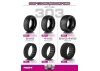 Hudy 1:10 Off-Road Tire 2WD Front Dirt - 303 - Soft (2)