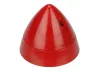 Spinner Solid Skirt Red 63mm/2.5