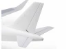 E Flite Airbus A320neo Twin 64mm EDF - BNF Basic - White