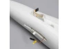 Fuselage - Rear: Airbus A320 1.5m Airliner 64mm EDF Jet - Whit