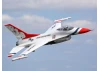 E Flite F-16 Thunderbirds 70mm EDF Jet AS3X SAFE - BNF Basic