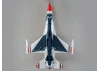 E Flite F-16 Thunderbirds 70mm EDF Jet AS3X SAFE - BNF Basic