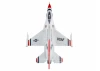 E Flite F-16 Thunderbirds 70mm EDF Jet AS3X SAFE - BNF Basic