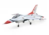E Flite F-16 Thunderbirds 70mm EDF Jet - BNF Basic